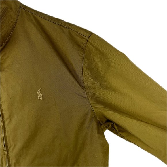 Vintage Polo Ralph Lauren Men's Military Green Windbreaker Jacket, Size M - Picture 4 of 6